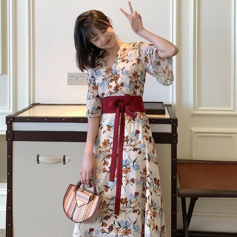 Japanese Floral Dress For Women - Japan ...